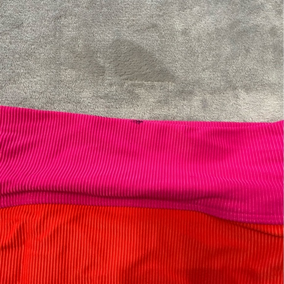 New! Beach Riot Emmy be mine colorblock high waisted bottom 24891 - Picture 6 of 11